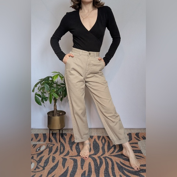 Classic Tan Women's Dockers Pants #261 - Picture 1 of 3